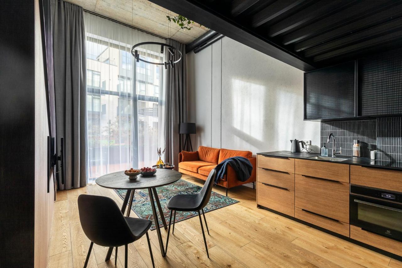Appartamento Stylish Loft With Terrace Paupys, Old Town VNO Esterno foto