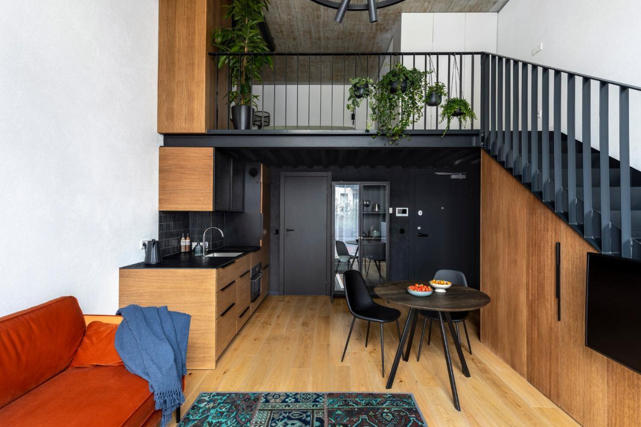 Appartamento Stylish Loft With Terrace Paupys, Old Town VNO Esterno foto
