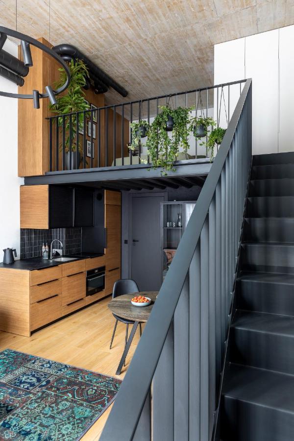 Appartamento Stylish Loft With Terrace Paupys, Old Town VNO Esterno foto