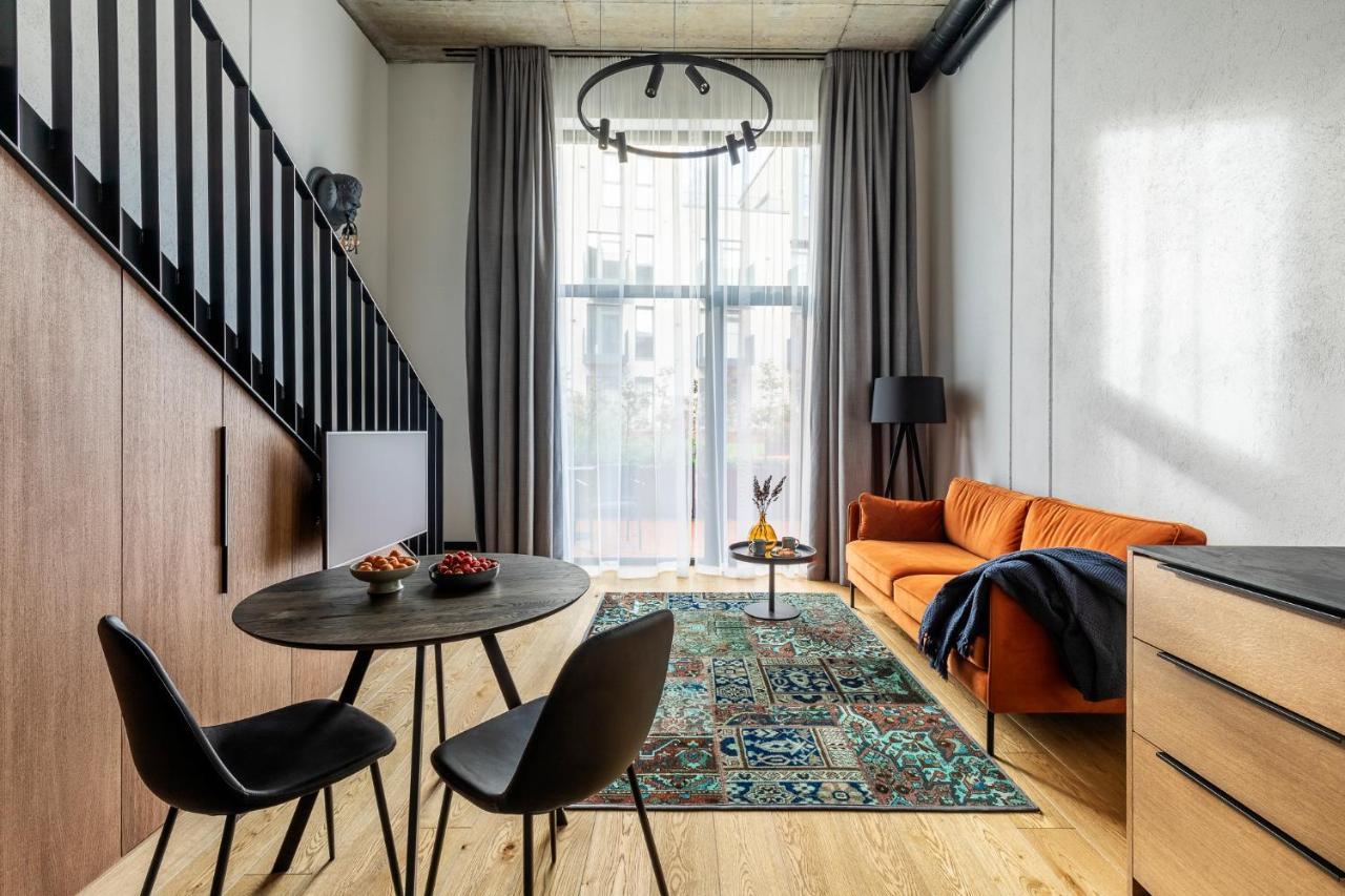 Appartamento Stylish Loft With Terrace Paupys, Old Town VNO Esterno foto