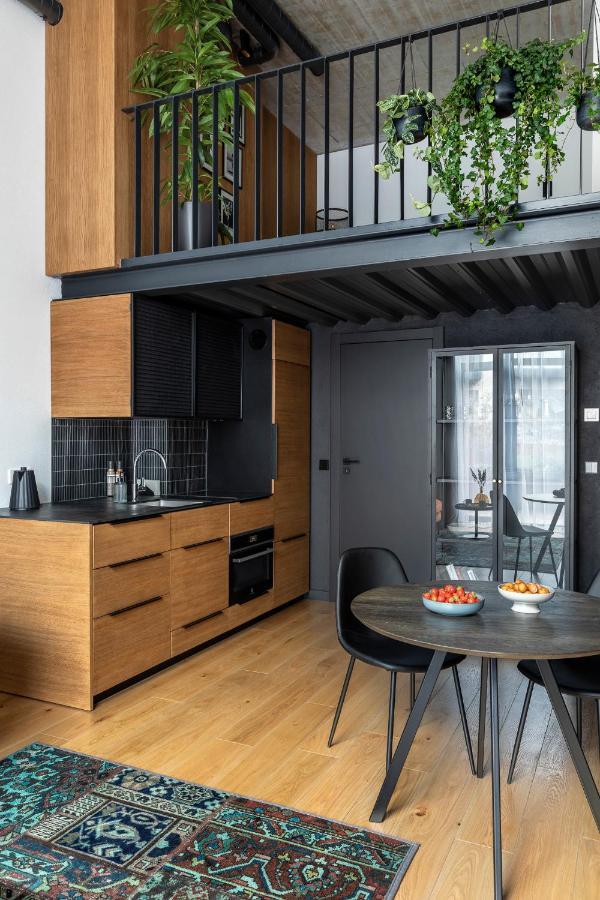 Appartamento Stylish Loft With Terrace Paupys, Old Town VNO Esterno foto