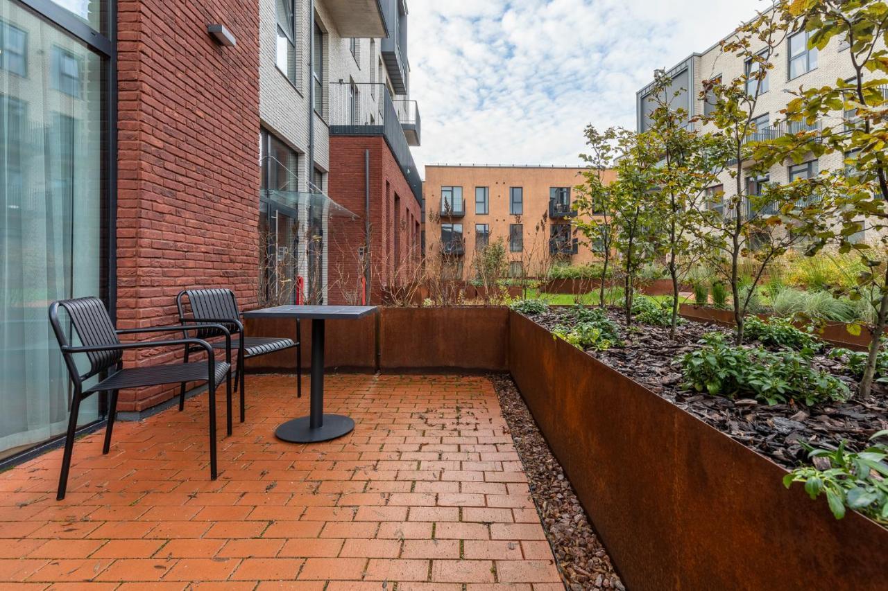 Appartamento Stylish Loft With Terrace Paupys, Old Town VNO Esterno foto