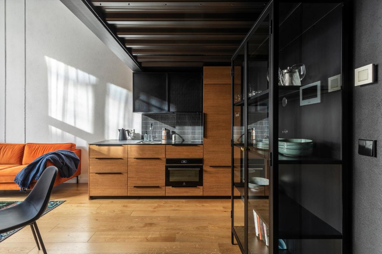 Appartamento Stylish Loft With Terrace Paupys, Old Town VNO Esterno foto