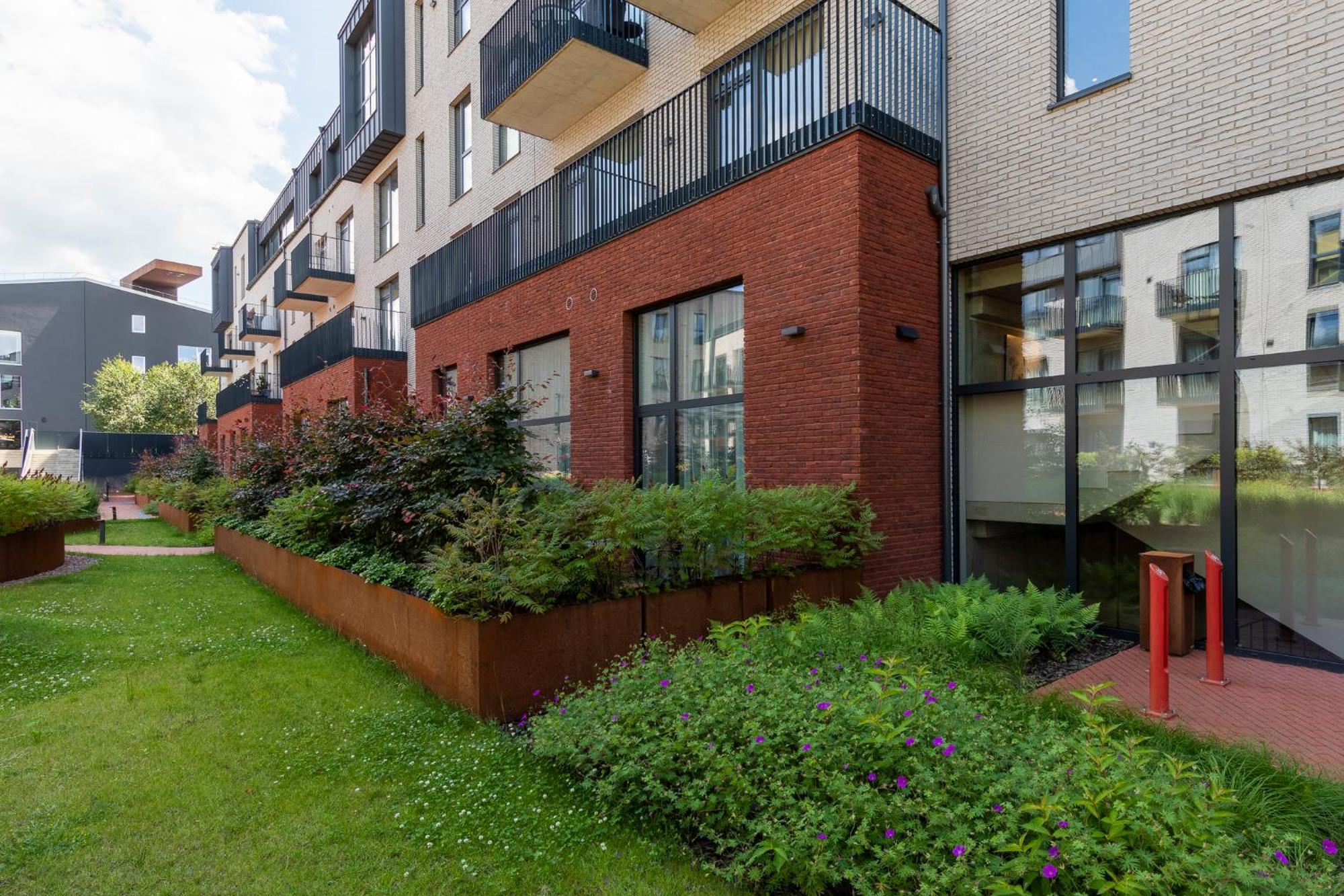 Appartamento Stylish Loft With Terrace Paupys, Old Town VNO Esterno foto